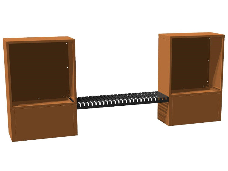 Braendeskjulsamling-2moduler-Corten-no