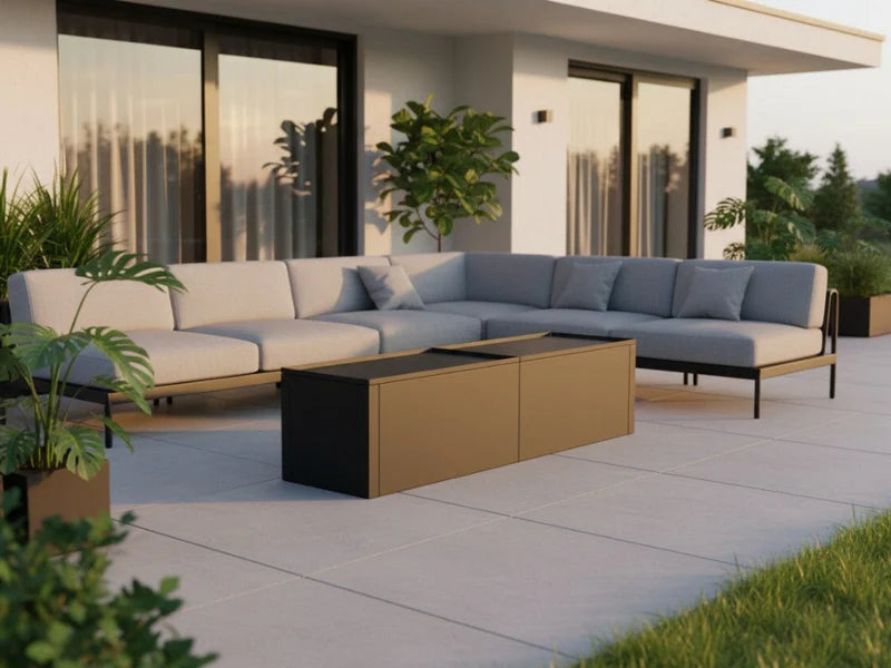 Loungebord CUBY 160 x 40 x 40 cm