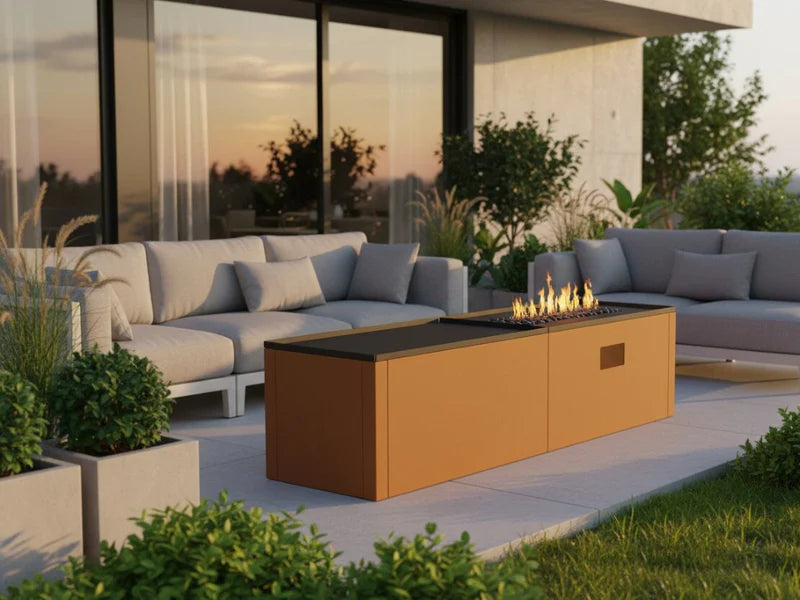 Loungebord CUBY 160 x 40 x 40 cm