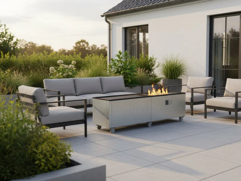 Loungebord CUBY 160 x 40 x 40 cm