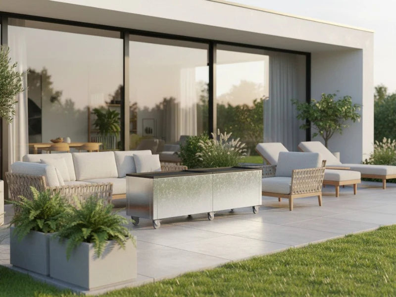 Loungebord CUBY 160 x 40 x 40 cm
