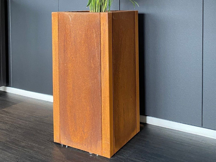 Cortenstaal-plantekasse-CUBY-hojbed2-no