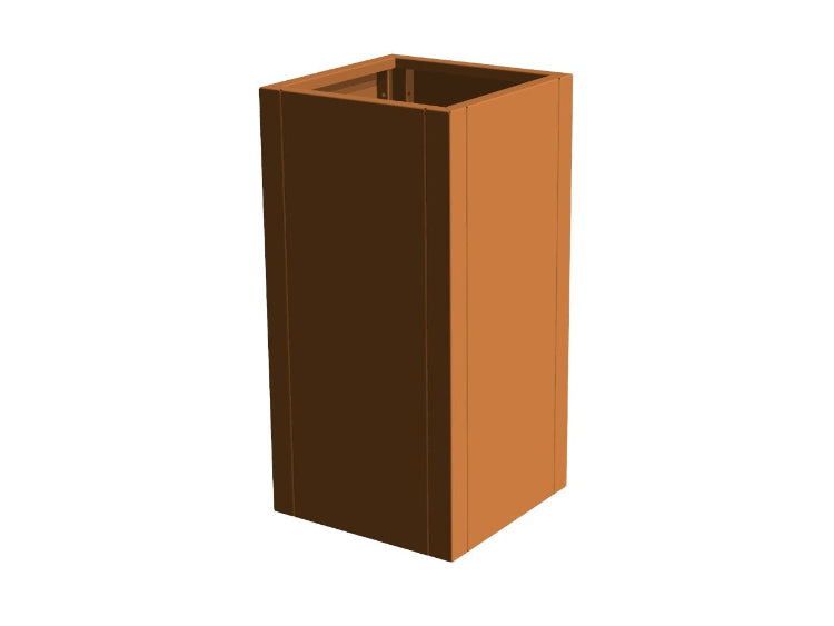 Cortenstaal-plantekasse-CUBY-no