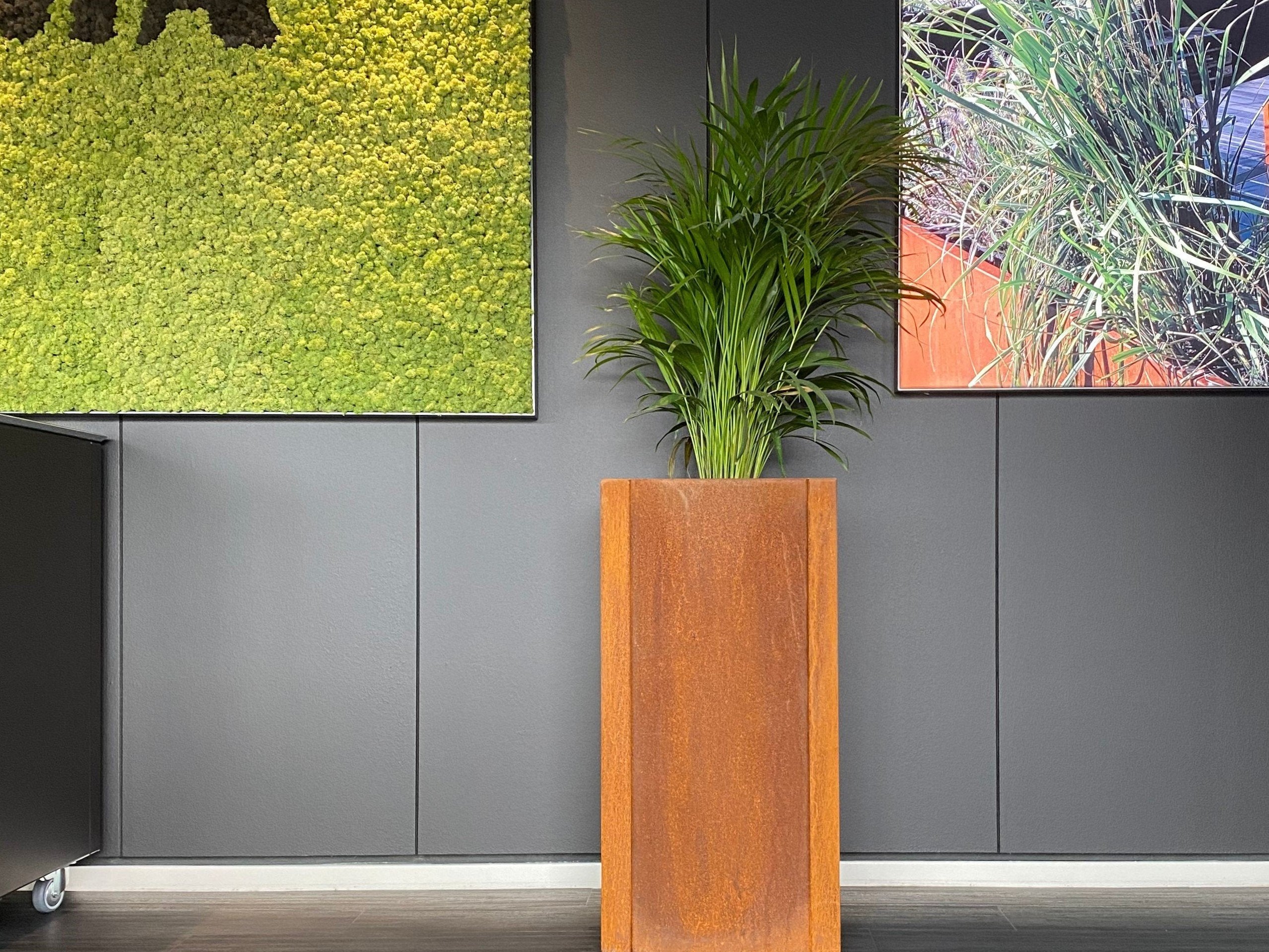 Cortenstaal-plantekasser-CUBY-no