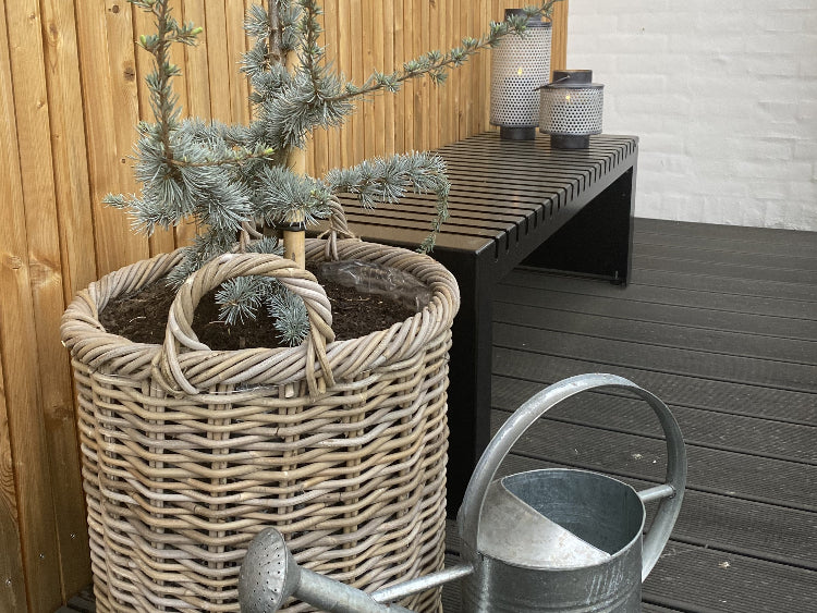 Havebaenk-cedertrae-sortlakeret3-no