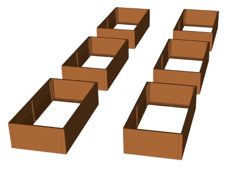 Hojbed-CUBYcortenstaal-no