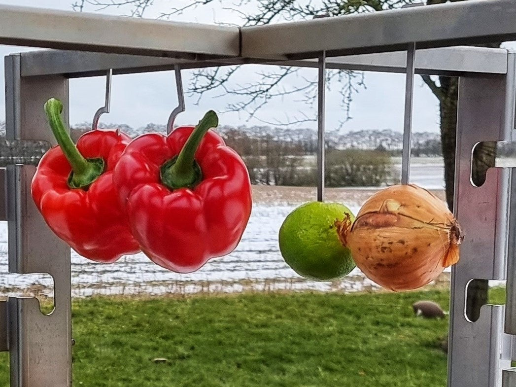 rød peberfrugt pesto