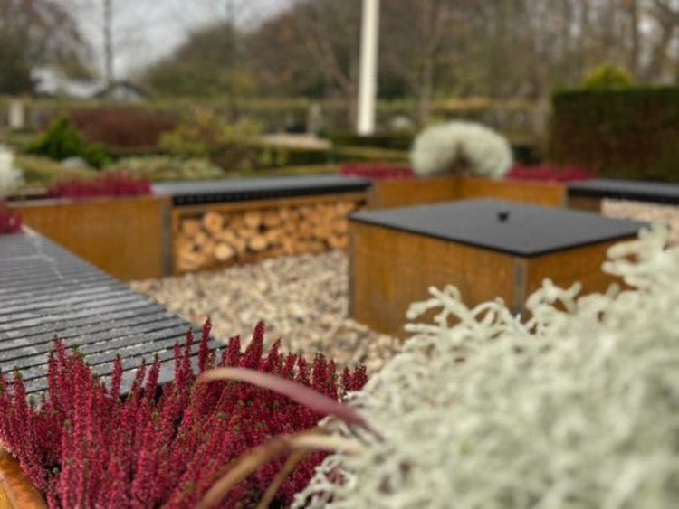 Bålplasser med benker – plass til hele familien