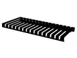 Bænk top stor CUBY 80 cm