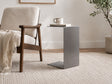 Sidebord BAZE i råstål 24,5 cm