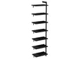 Forlængermodul AXIS 51 x H205 cm – Sortlakeret 7 hylder