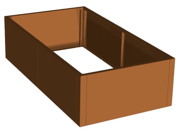 Hojbed-CUBY-Corten-no
