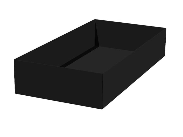 Spejlbassin80x40x15sortlakeret_84b91ae8