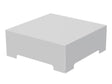 Lounge modul med hvit base