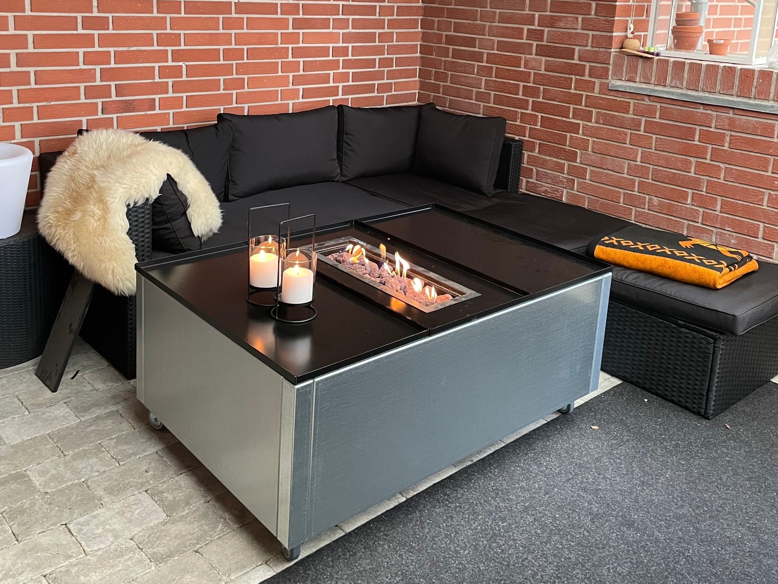 Loungebord CUBY Tray 120 x 80 x 40 cm.