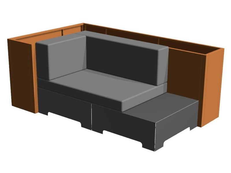 Lounge sofa LAZY #2